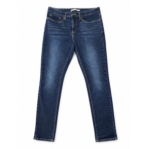 Levis 311 Shaping Skinny Jeans Womens 30 Dark Wash Blue Mid Rise Denim Pants
